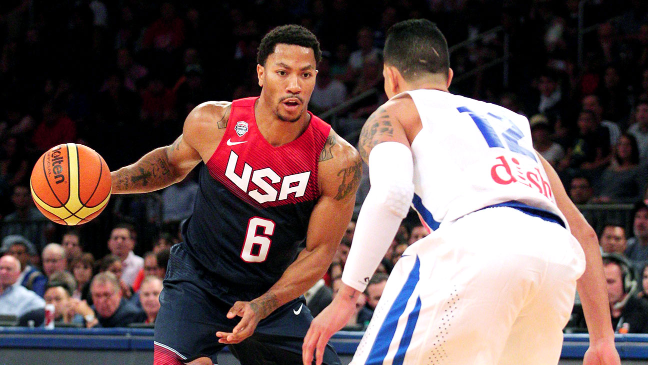 derrick rose basketball team