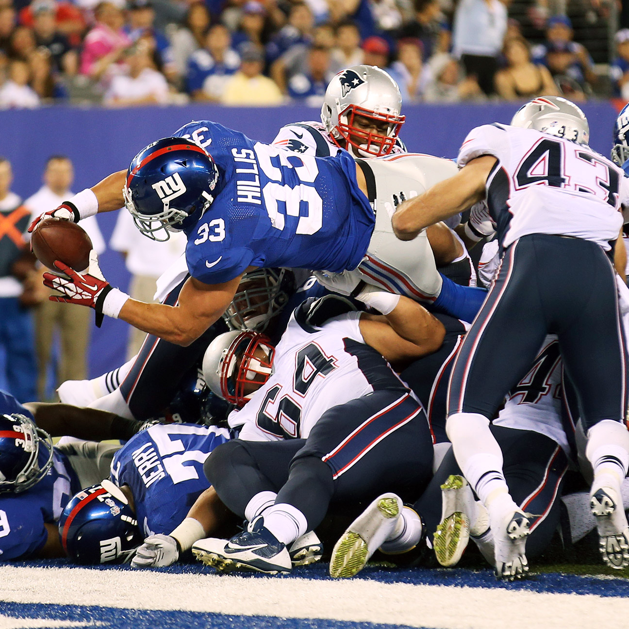 Patriots-Giants preseason history mostly a dull one, with one