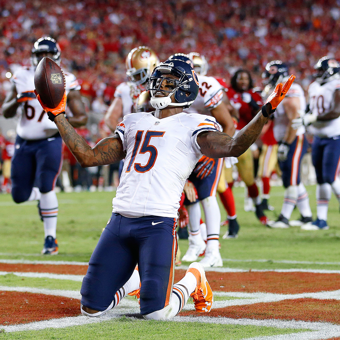 NFL: Chicago Bears 28-20 San Francisco 49ers - as it happened