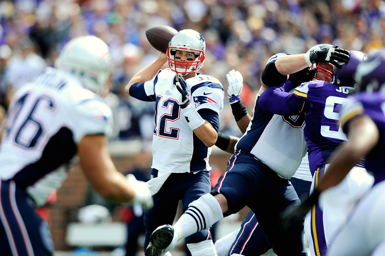 New England Patriots at Minnesota Vikings: Second quarter recap