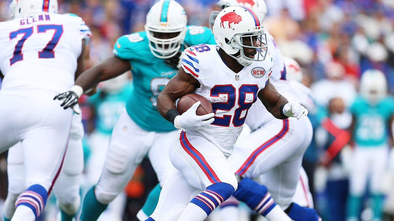 Bills OC: C.J. Spiller will get the ball 'until he throws up' 