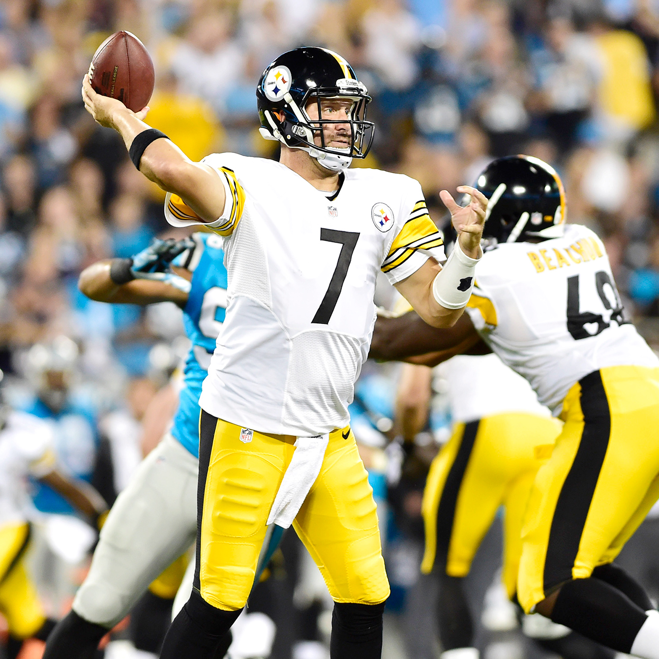 Carolina Panthers 21-52 Pittsburgh Steelers: Ben Roethlisberger throws five  touchdowns in rout, NFL News