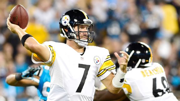 Carolina Panthers 21-52 Pittsburgh Steelers: Ben Roethlisberger