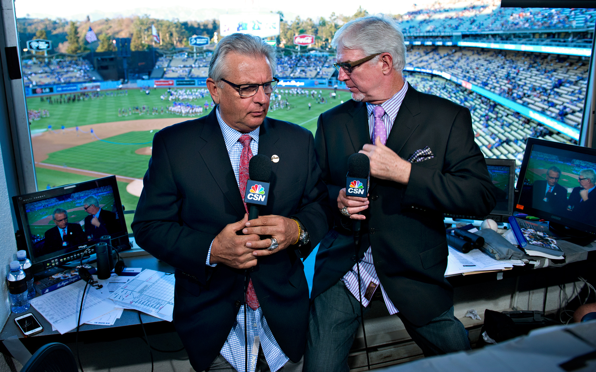 The Giant friendship between San Francisco Giants announcers Mike Krukow  and Duane Kuiper