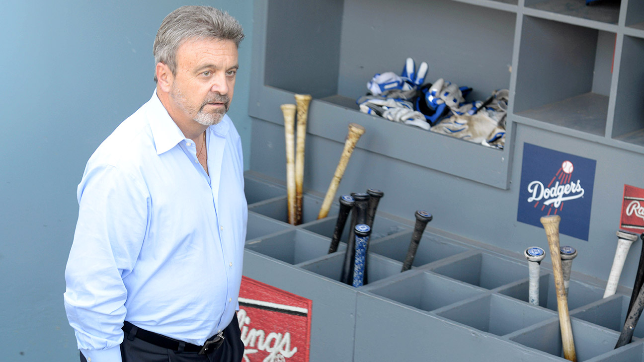 Former Dodgers General Manager Ned Colletti Celebrates Justin