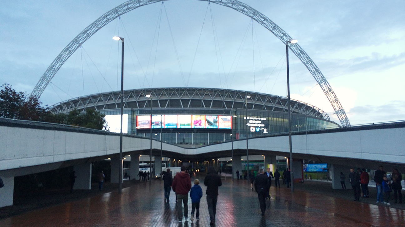 An NFL game ruined Wembley Stadium and Premier League fans are pissed 