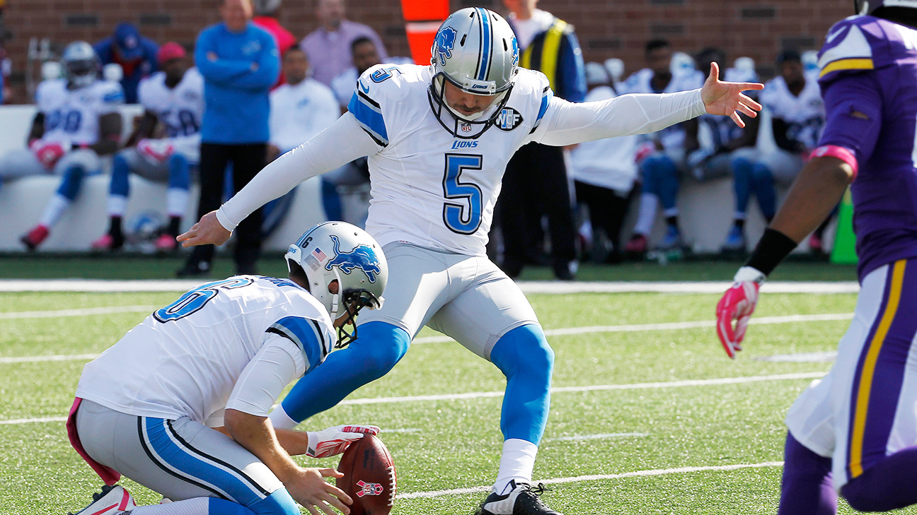 Lions change kickers, sign Alex Henery