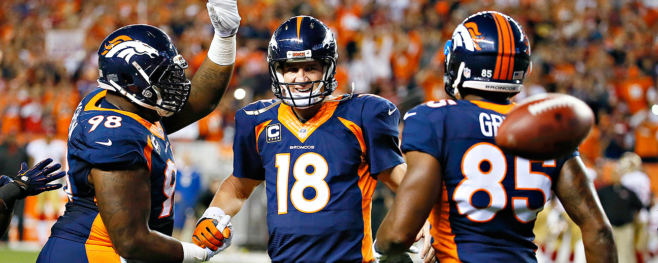 Manning makes history as Broncos rout 49ers 42-17 – The Morning Call