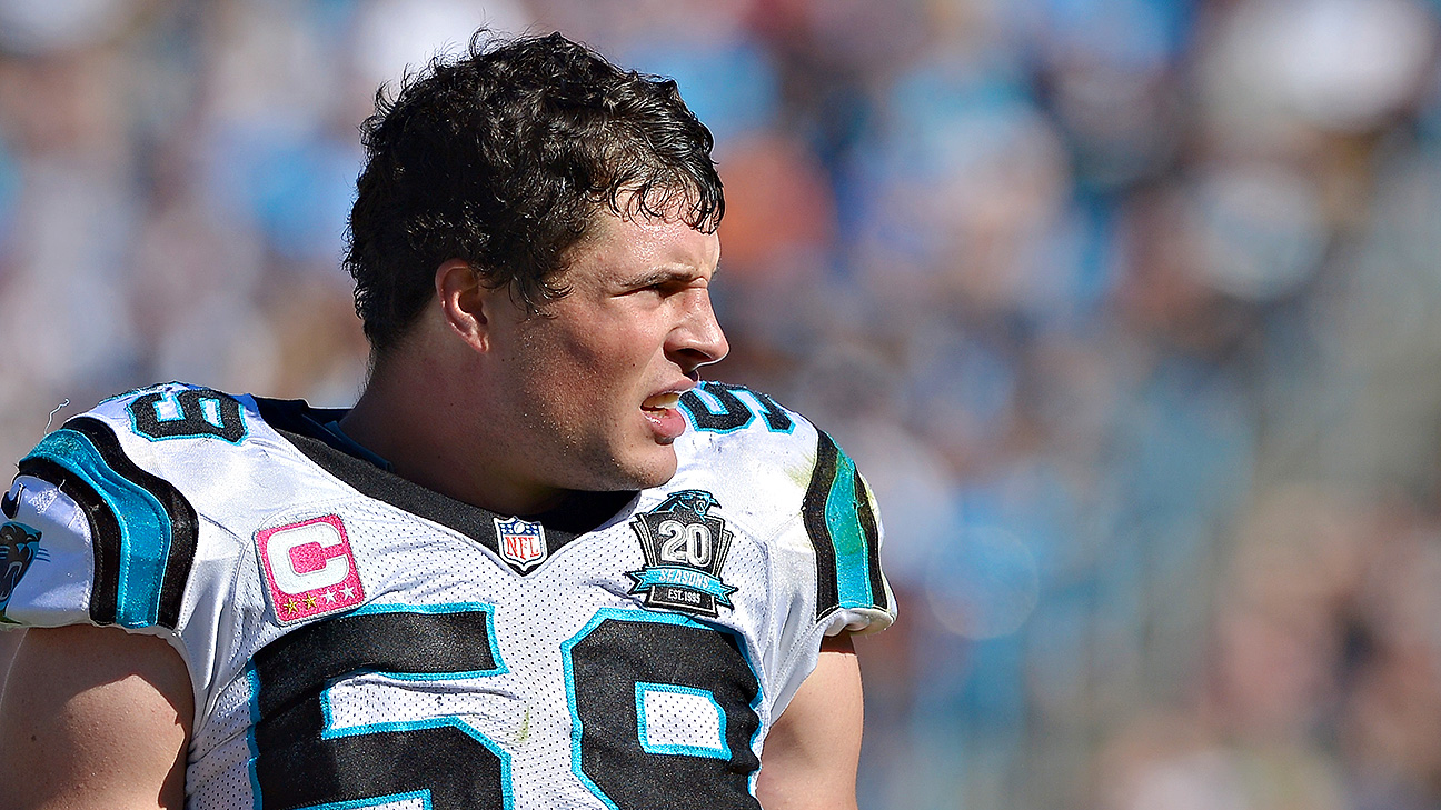 Luke Kuechly of Carolina Panthers had right shoulder surgery - ESPN