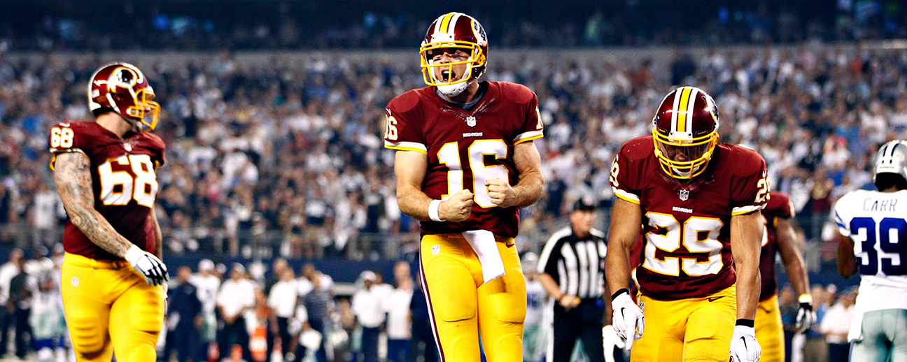 Redskins end Cowboys' 6-game streak, 20-17 in OT