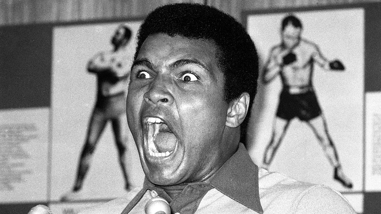 Muhammad Ali's showmanship came with charisma and incomparable