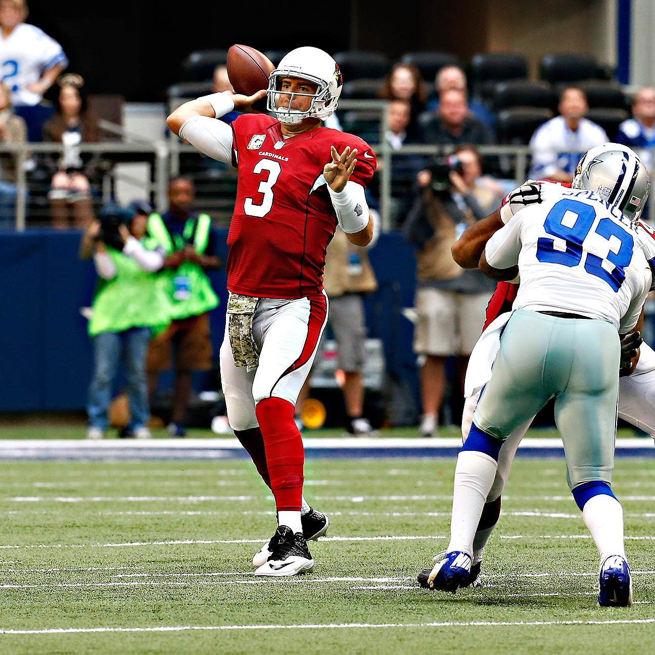 Palmer, Cards beat Romo-less Cowboys 28-17, Sports