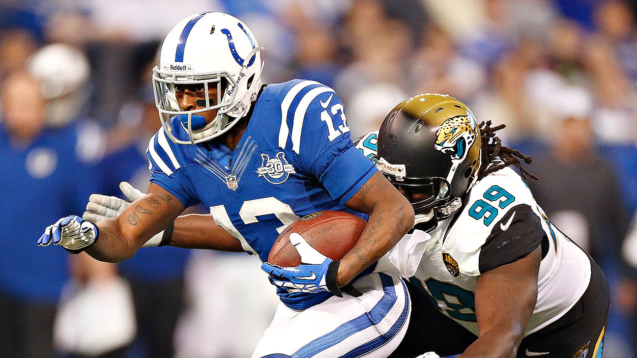 T.Y. Hilton: Colts wide receiver agrees one-year deal to stay in