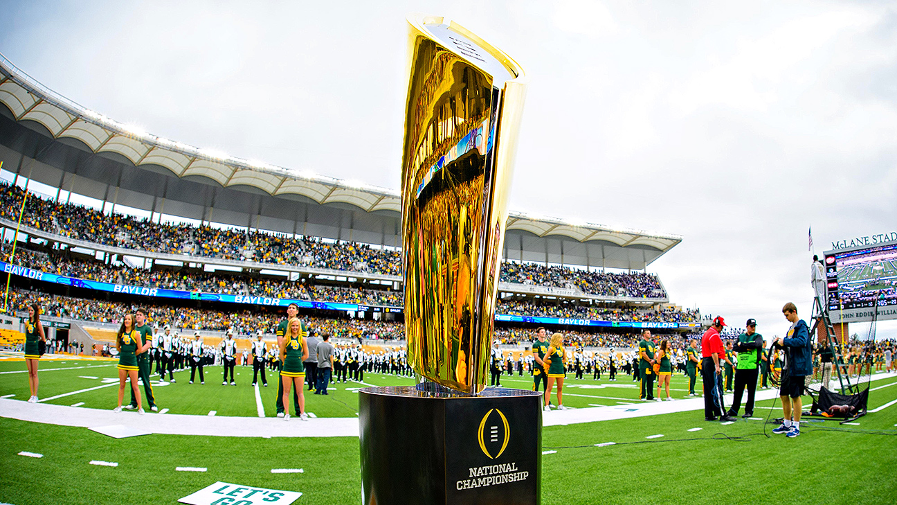 College football championship winners by year NCAA list ABC7 Los Angeles