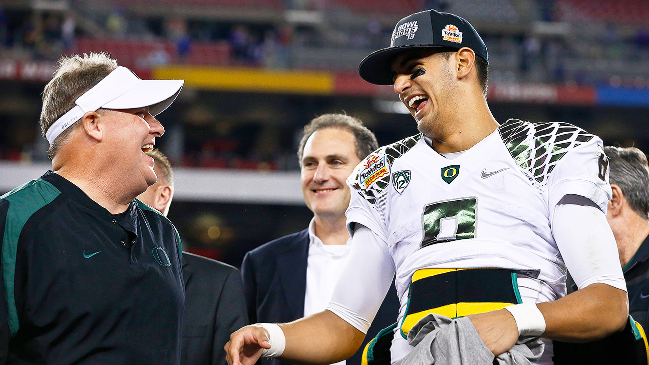 Would Eagles trade up for Oregon QB Marcus Mariota in 2015 NFL Draft? NFL  GM says they might 