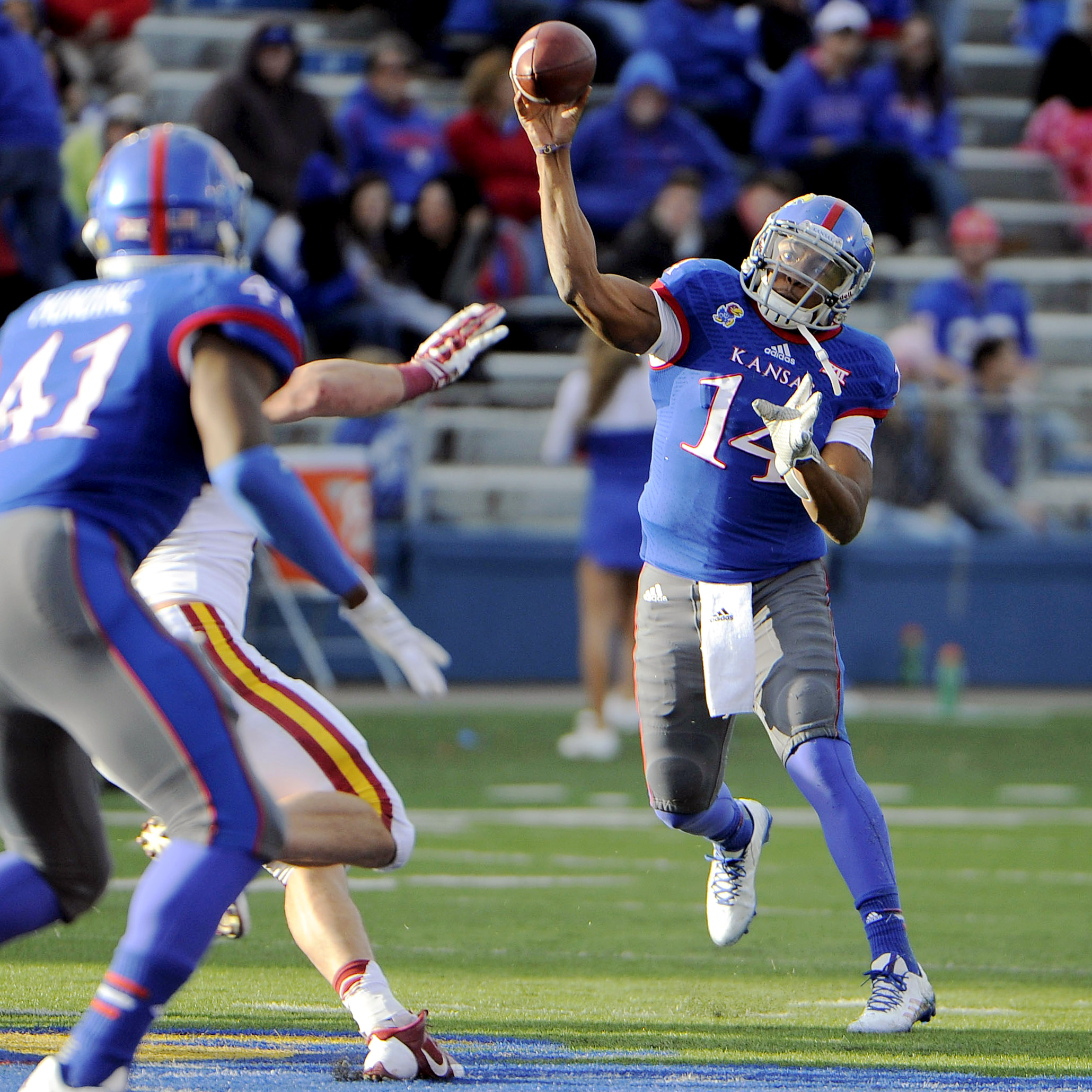 Kansas Jayhawks lose QB Michael Cummings in annual spring game