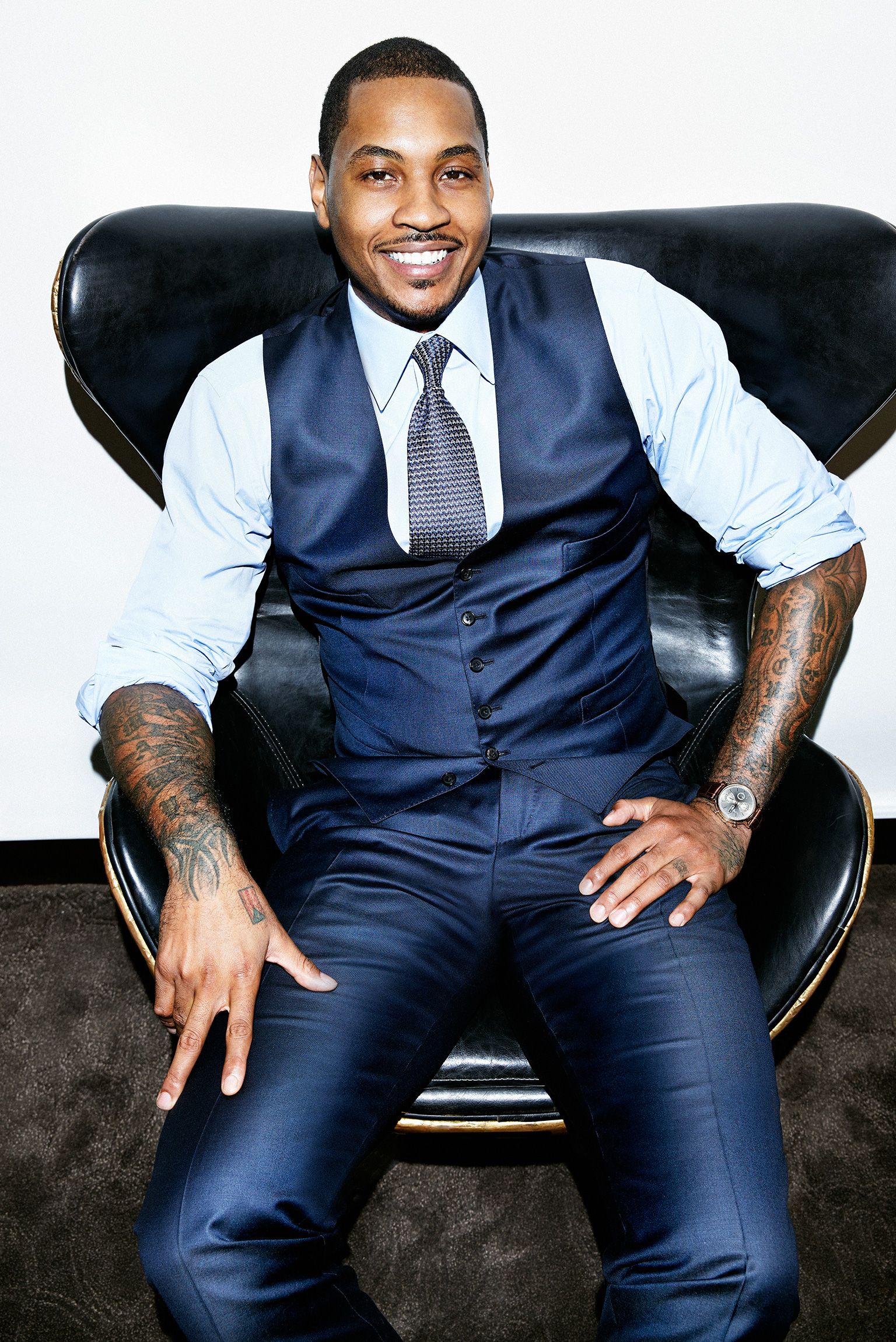 Million-dollar smile - Shots With Melo - ESPN