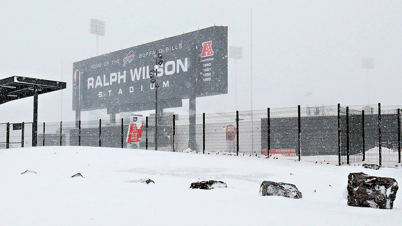 Bills-Jets Game Is Moved to Detroit as Snow Blankets Buffalo Area