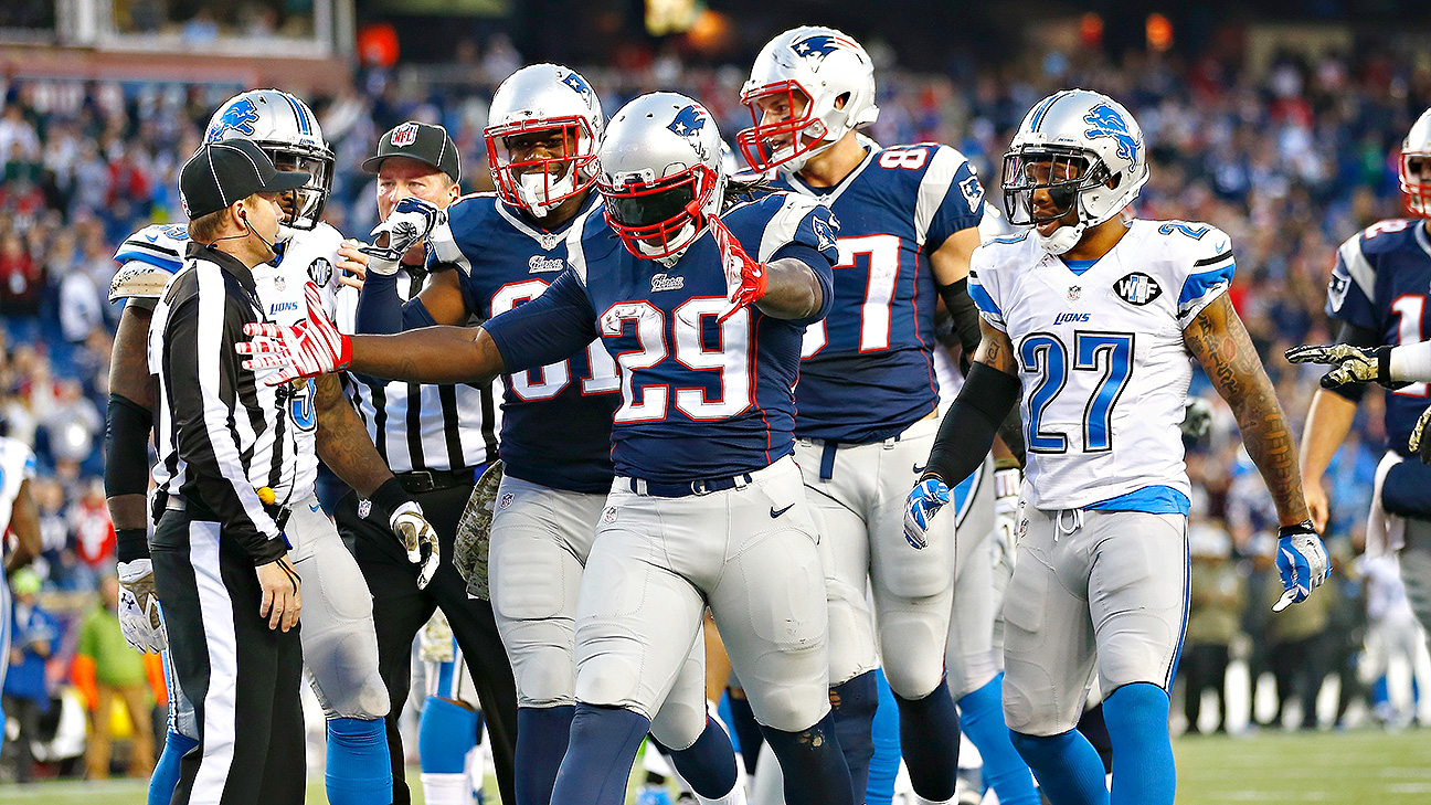 Blount Powers the Patriots Into the End Zone!