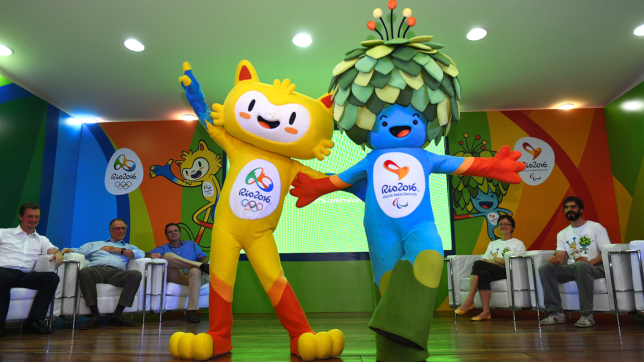 2016 Olympics, Paralympics mascots named Vinicius, Tom