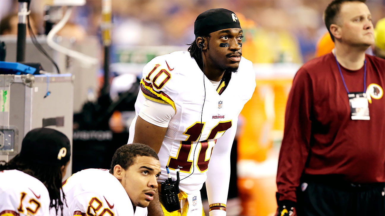 Robert Griffin III Leads Washington Redskins In Jersey Sales For 2014 Season