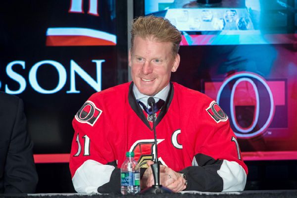 Alfredsson rejoins Senators in coaching role