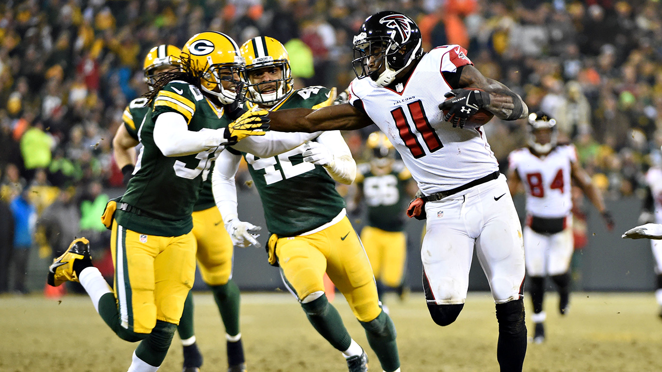 Julio Jones' 'outrageous numbers' should have Packers worried again - ESPN  - NFC North- ESPN