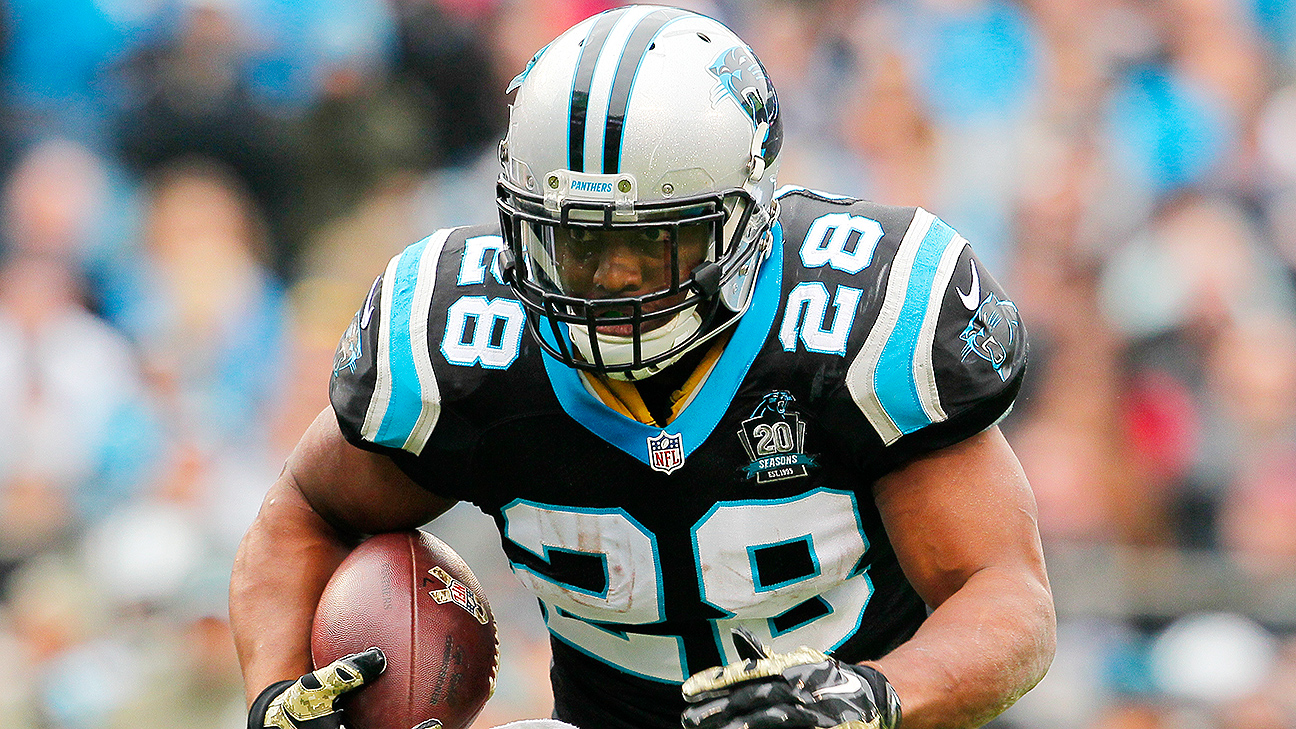 Panthers' Jonathan Stewart will not play against Falcons