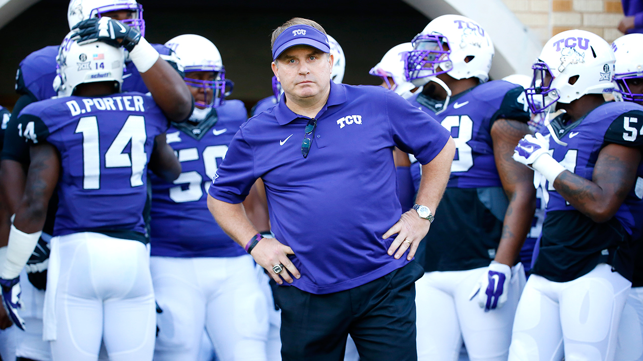 TCU's Patterson named Walter Camp coach of the year