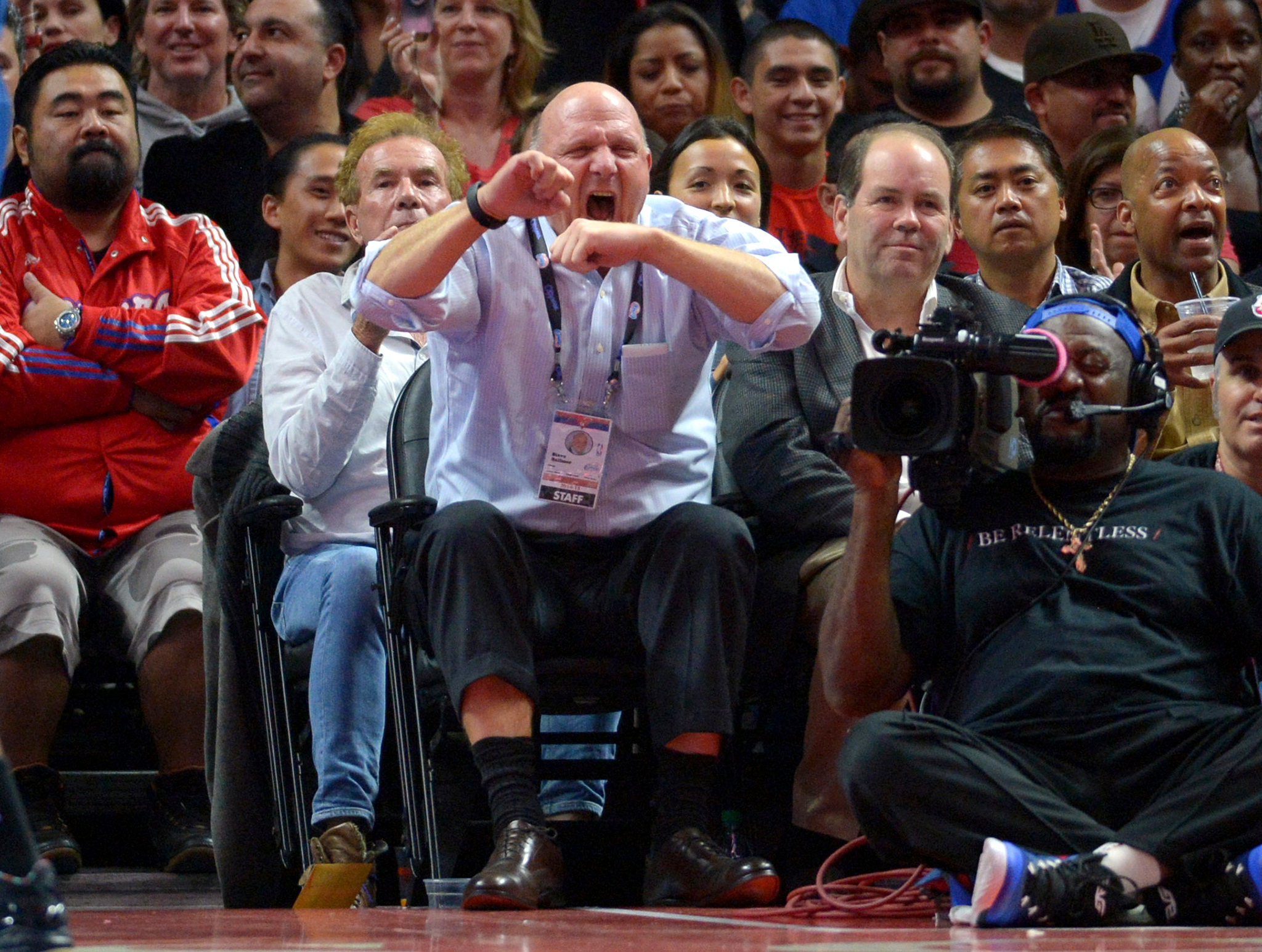 Steve Ballmer - Friday Funnies: NBA Courtside - ESPN