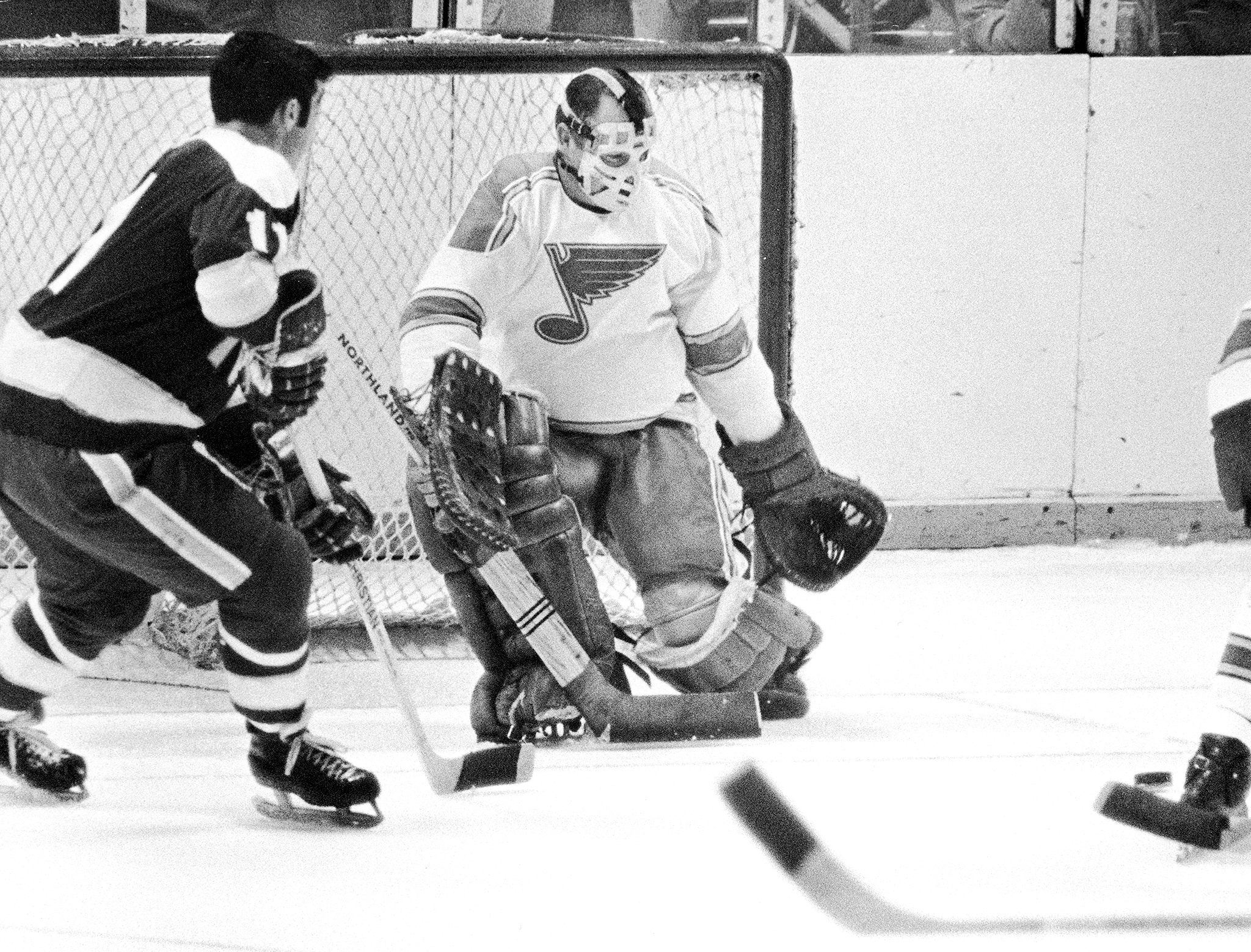 Glenn Hall - Bad Poetry Photo Gallery: Veteran Blues goalies over the ...