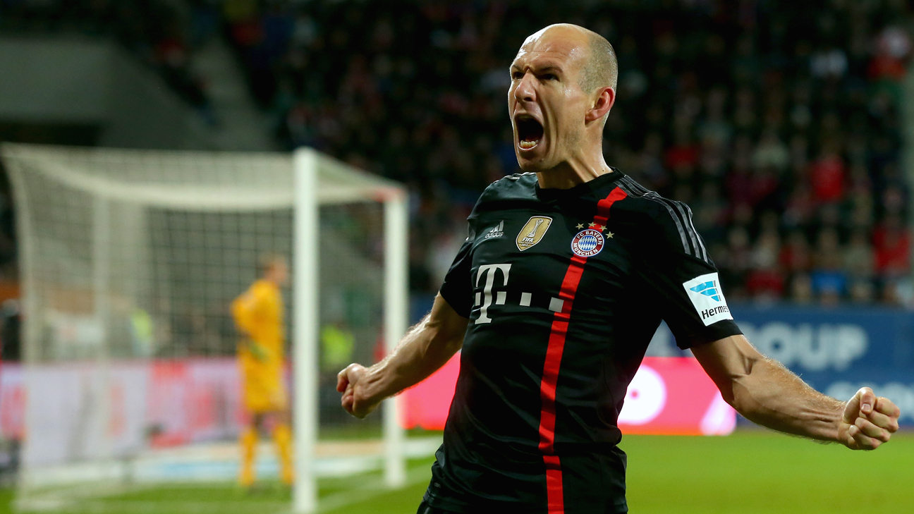 Gedachte pedaal verlamming Player Ratings: Arjen Robben is in the form of his life for Bayern Munich -  ESPN