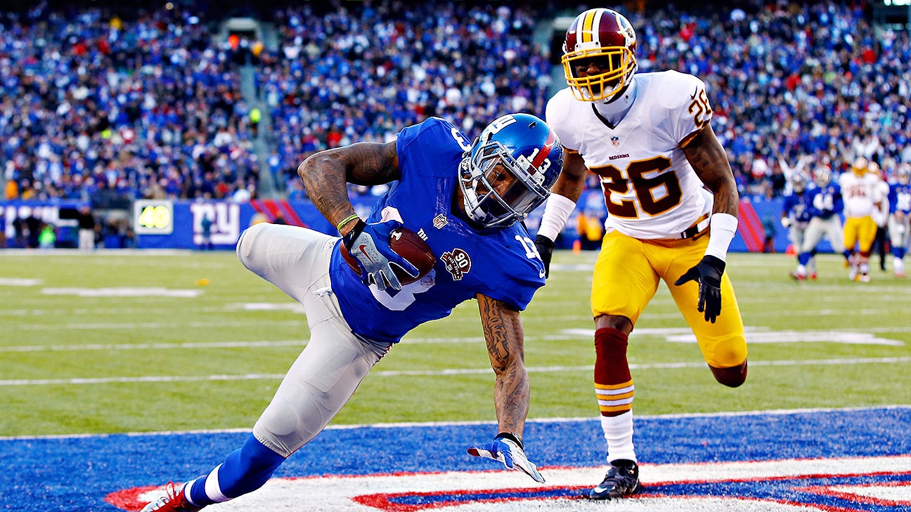 Odell Beckham Jr. wins 'Madden NFL 16' cover; not worried about