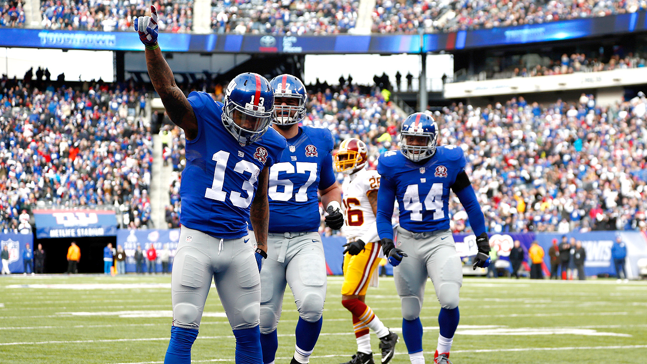 New York Giants' Odell Beckham Jr., Victor Cruz Rule Five States In Jersey  Sales