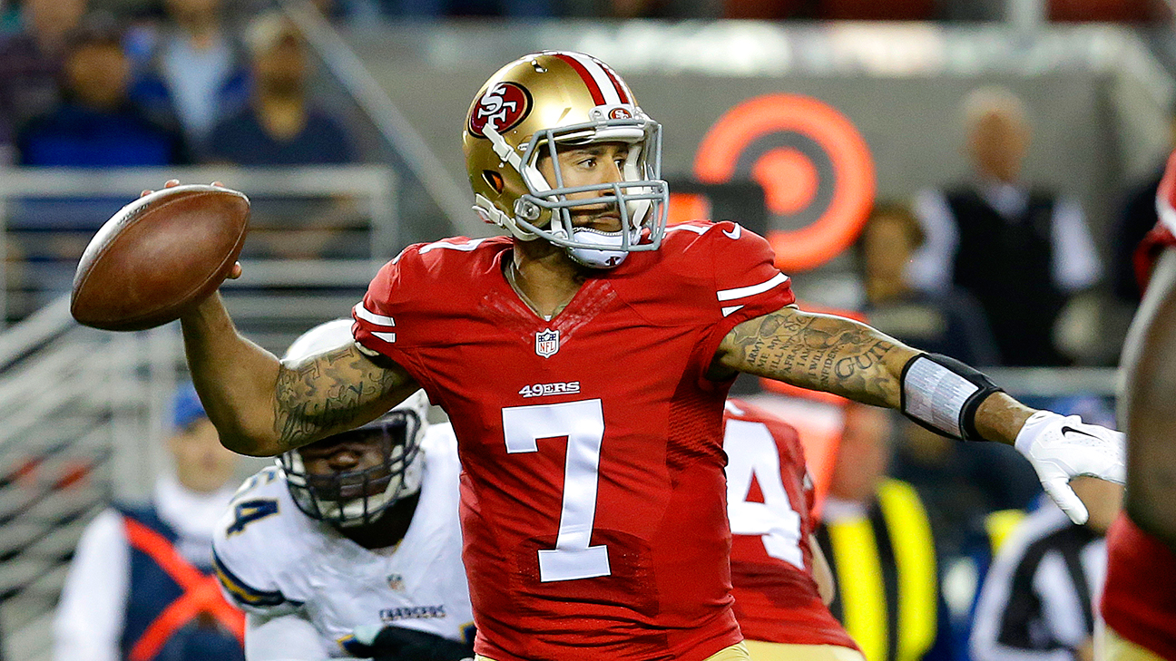 Kaepernick led the 49ers at the 2013 Super Bowl. Don't expect a