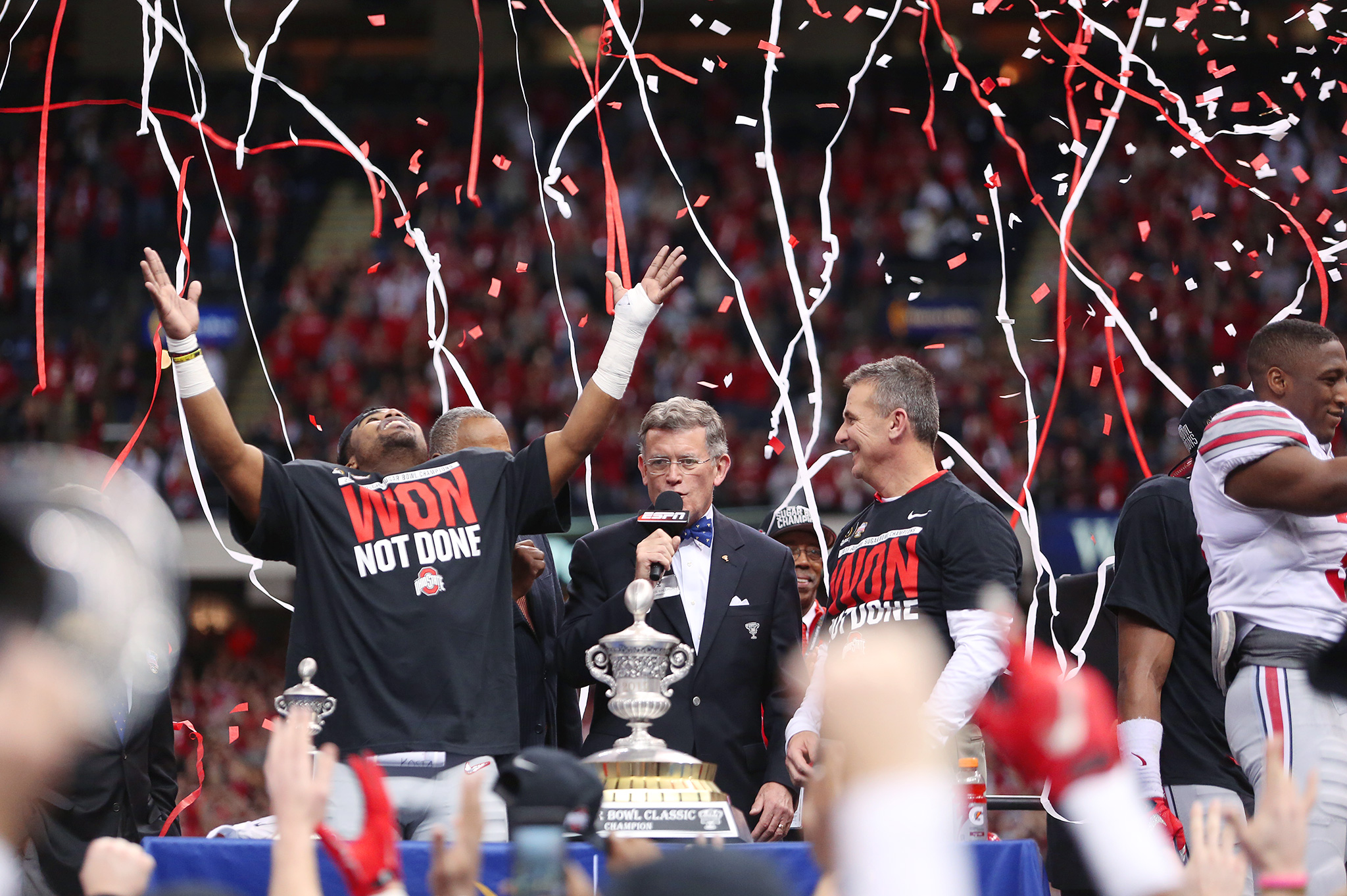 To The Victors The 2015 Rose and Sugar Bowls ESPN