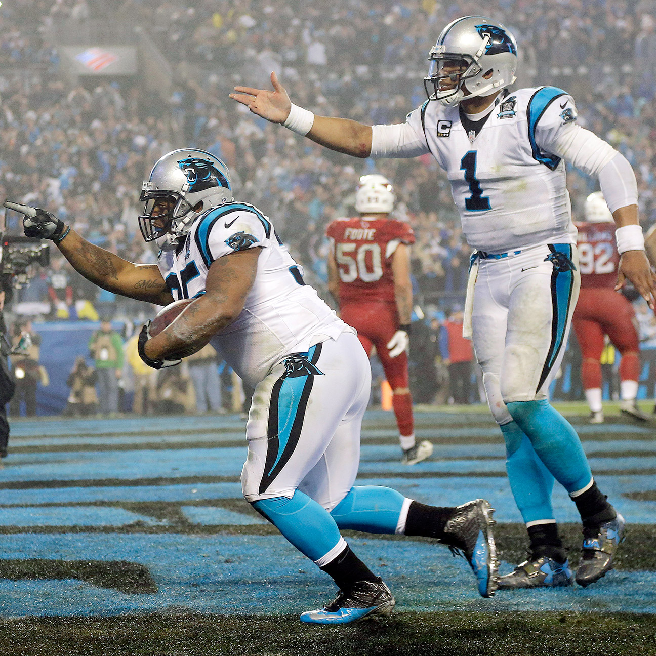 Arizona Cardinals 15-49 Carolina Panthers: NFC championship game – as it  happened, NFL