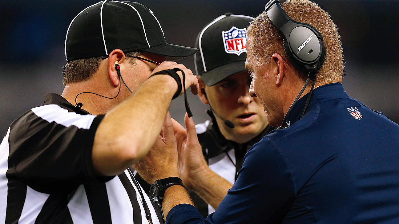 Referee explains controversial pass interference call in Cowboys, Lions game