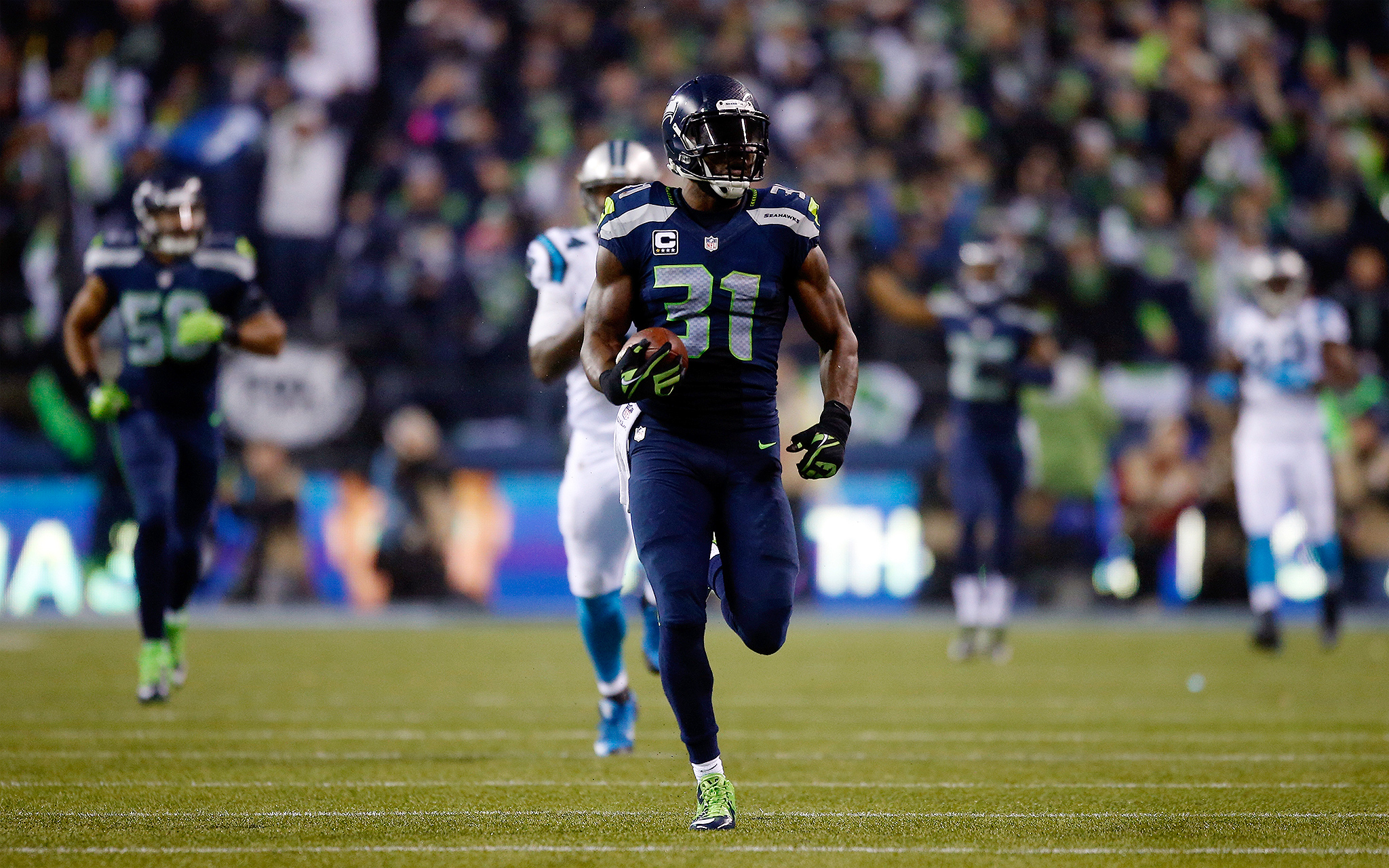 Kam Chancellor 2015 Divisional Playoffs ESPN