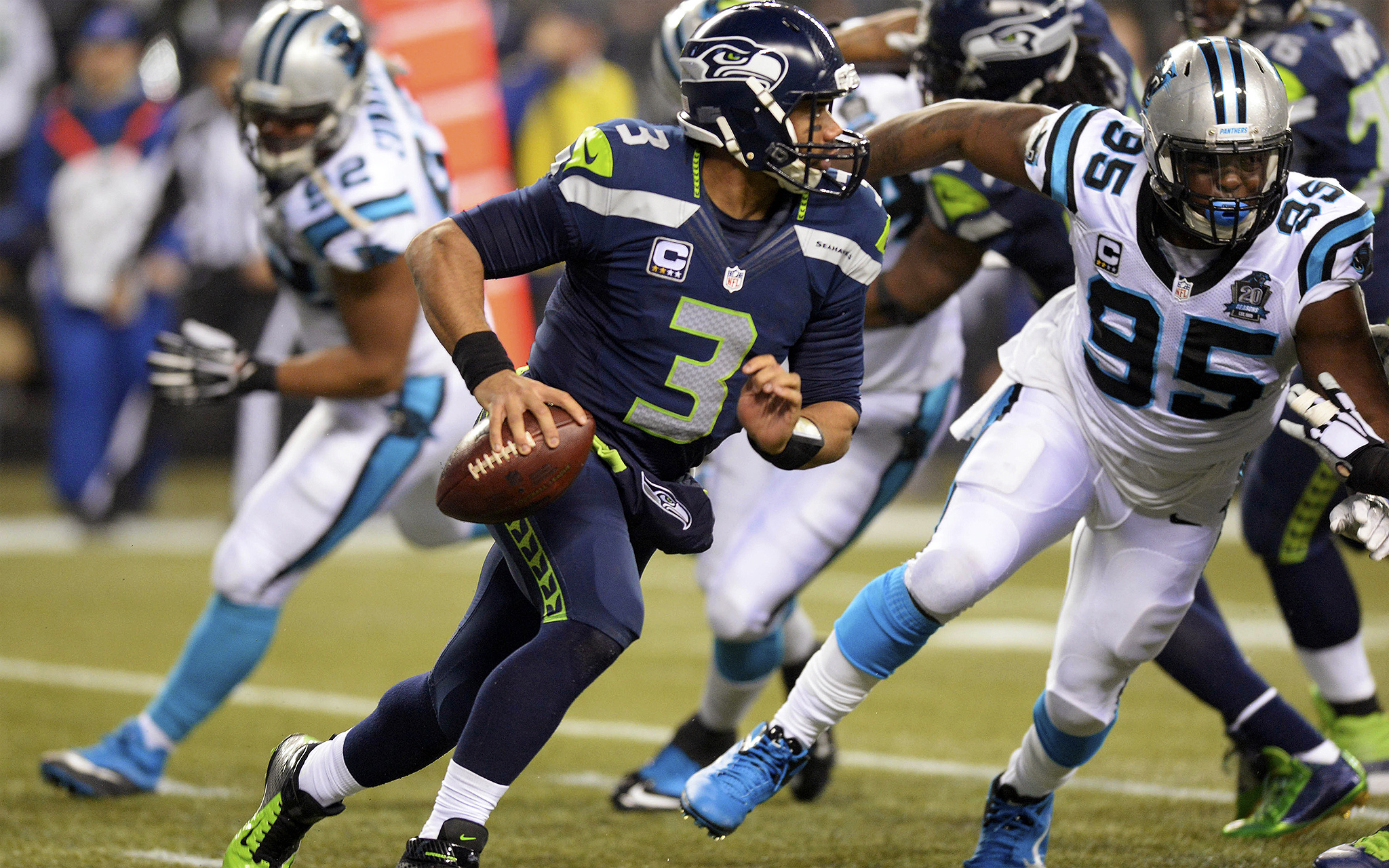 Russell Wilson 2015 Divisional Playoffs ESPN