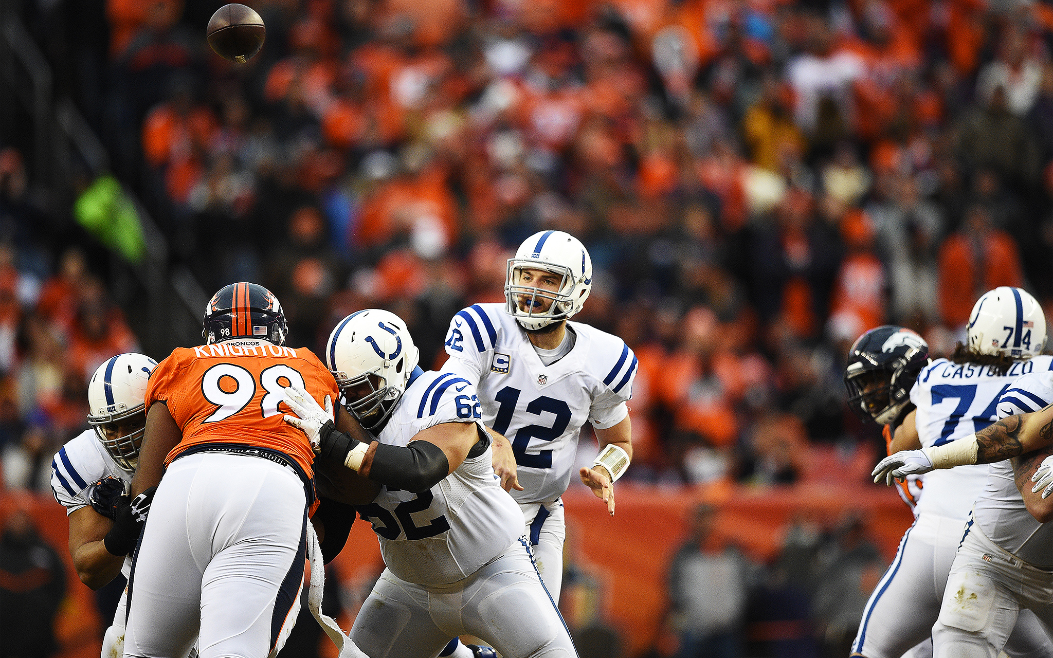 Andrew Luck 2015 Divisional Playoffs ESPN