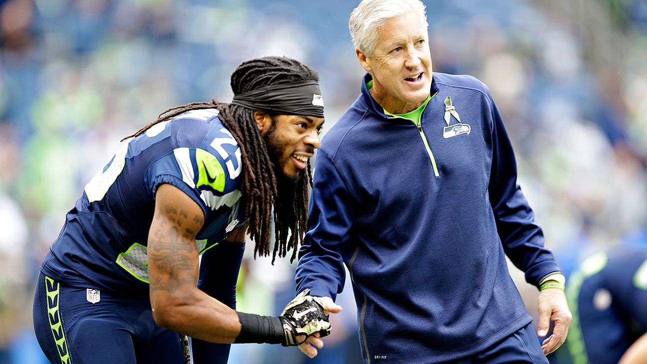 Seahawks' Richard Sherman: no regrets for sideline outburst