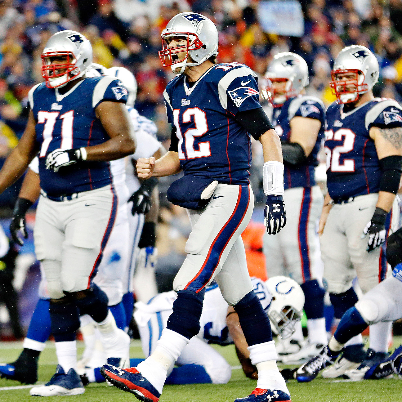 New England Beats Indianapolis 45-7 In AFC Championship : The Two