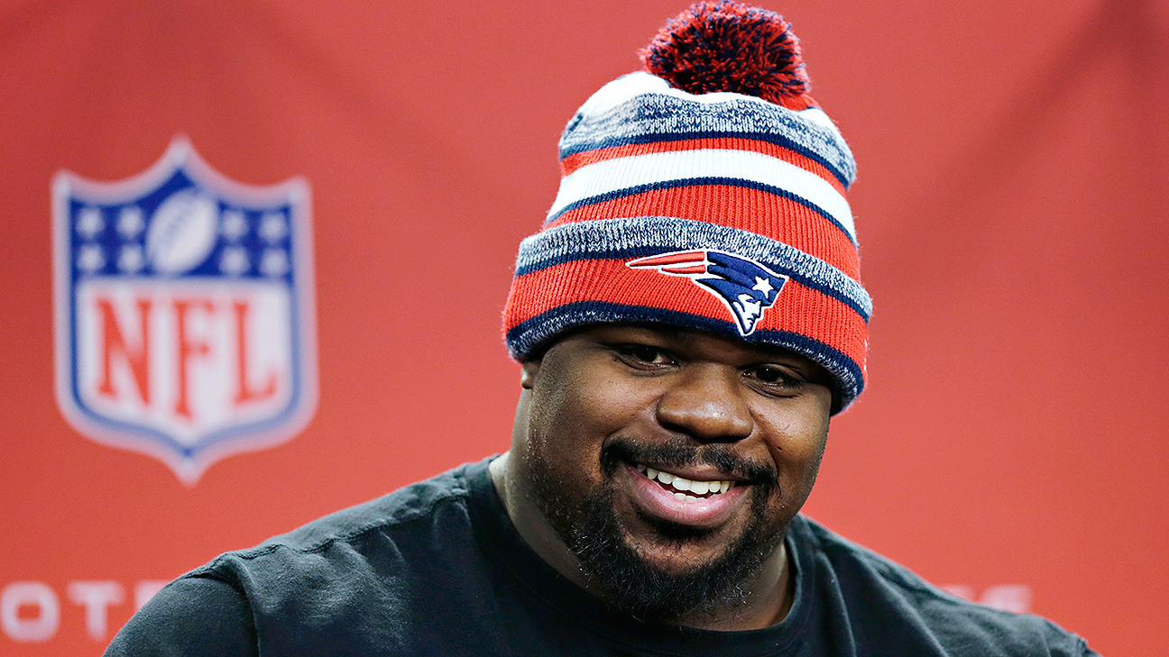Vince Wilfork's emotion bubbles over when mentioning late parents - ESPN - New  England Patriots Blog- ESPN
