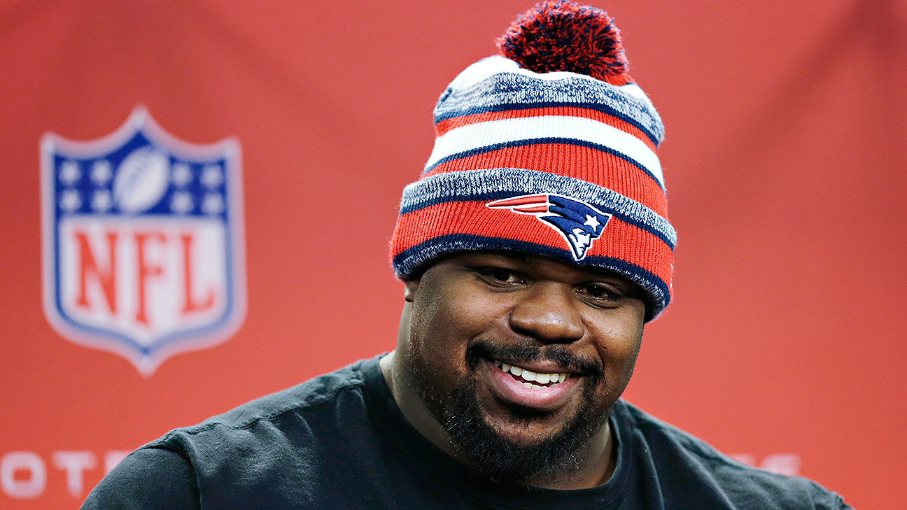 Vince Wilfork's emotion bubbles over when mentioning late parents - ESPN -  New England Patriots Blog- ESPN