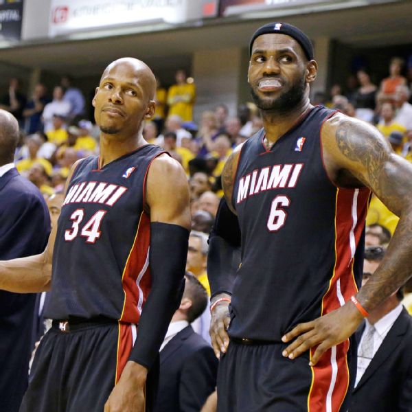 LeBron James of Cleveland Cavaliers made recent pitch to Ray Allen