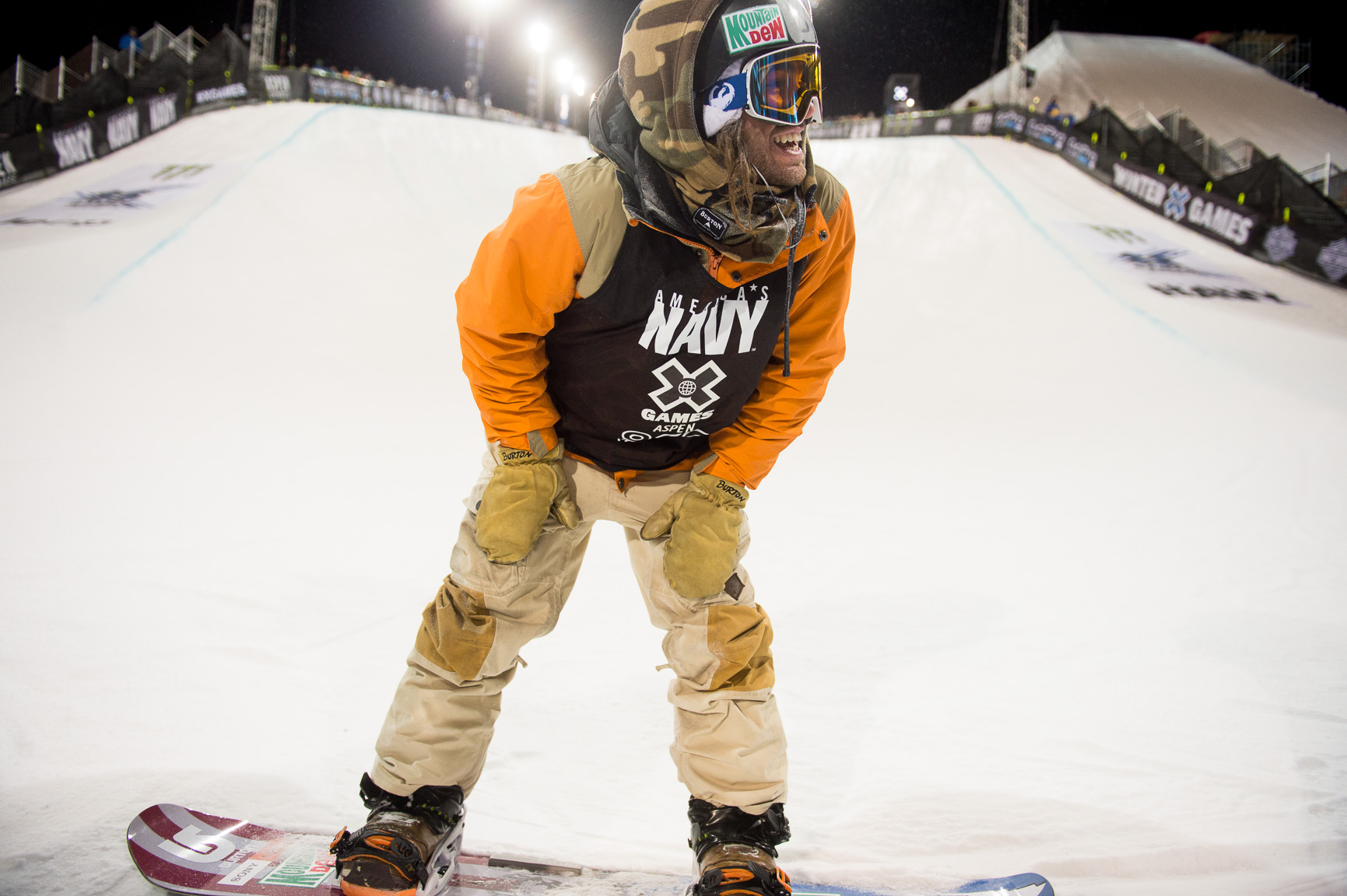 Danny Davis Men's Snowboard SuperPipe at X Games Aspen 2015 X Games