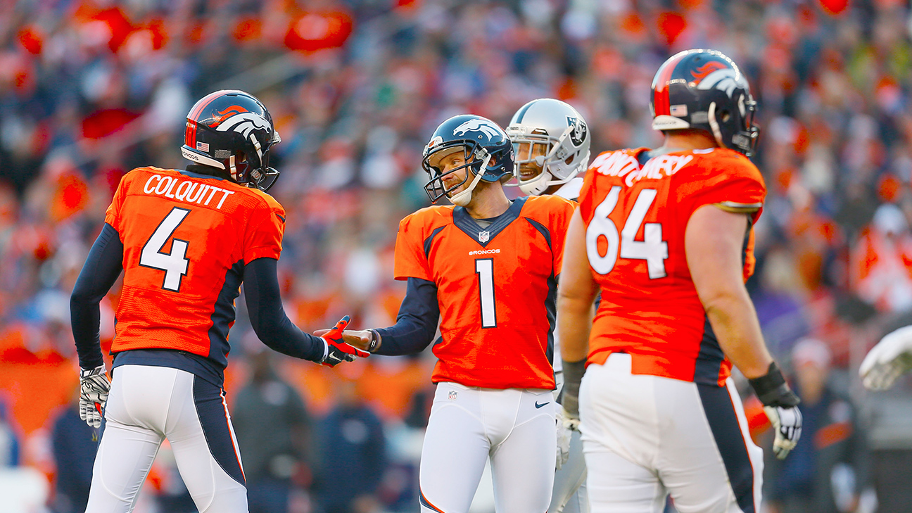 Denver Broncos: Britton Colquitt was team's best player to wear No. 4