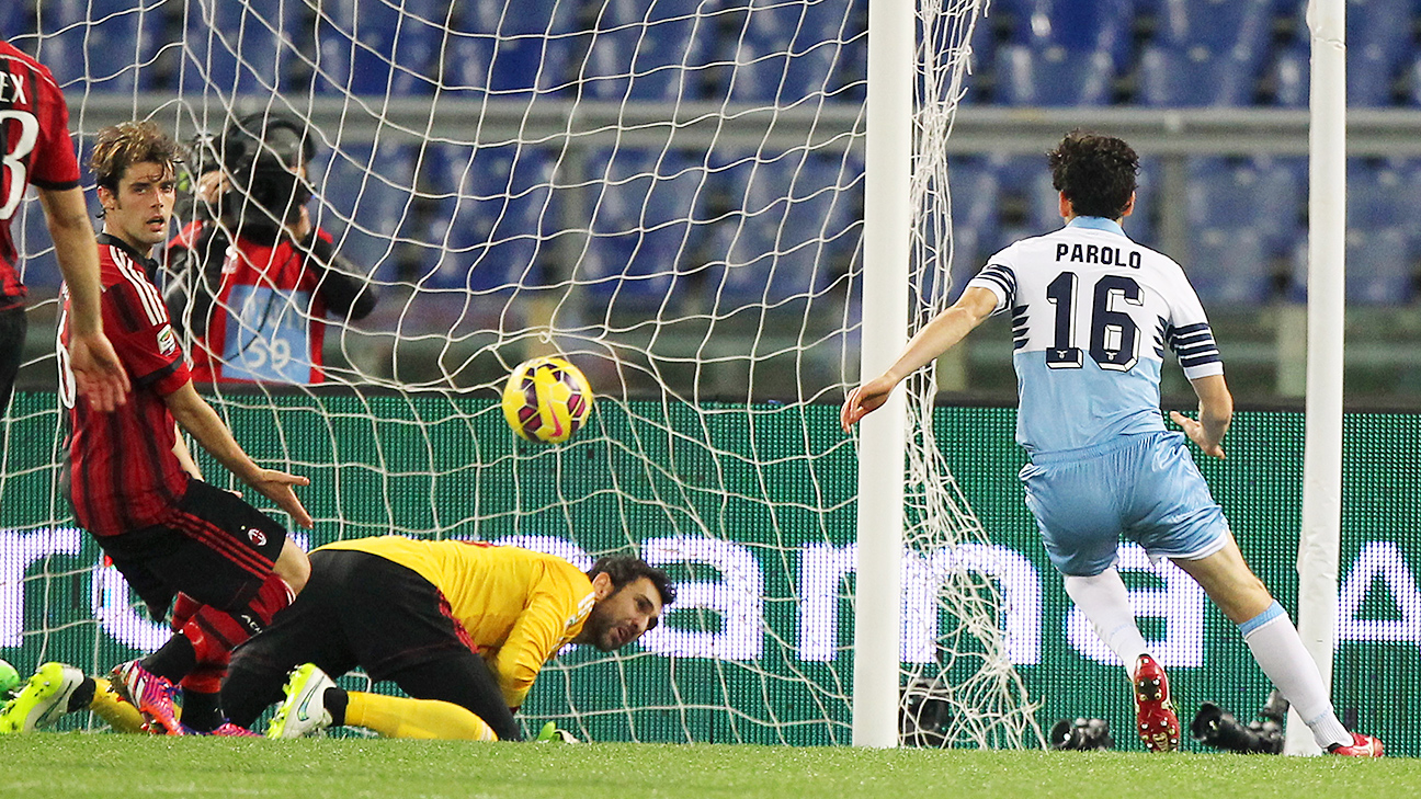 Lazio 3-1 Milan (Jan 24, 2015) Game Analysis - ESPN, image size:1296x729