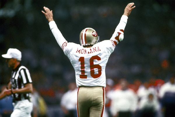 joe montana and dwight clark